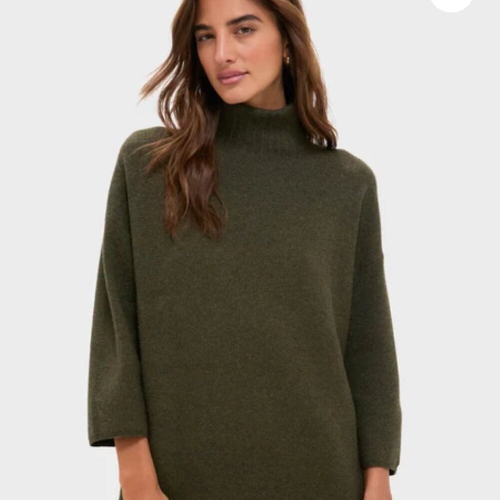 Tuckernuck Vivienne Dress - Moss Green size small